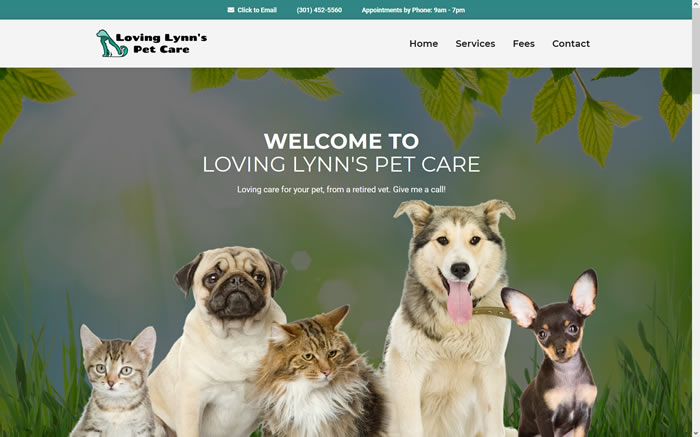 Economical Pet Website template